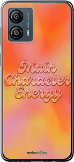 Силиконовый чехол Aura Gradient Main Character Energy Aesthetic Y2K для Motorola Moto G53 - 6783u-3047 изображение 
