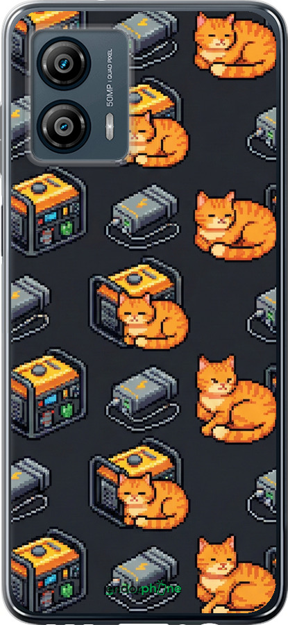 Силиконовый чехол Autonomous Zone для Motorola Moto G53 - 6771u-3047 изображение 