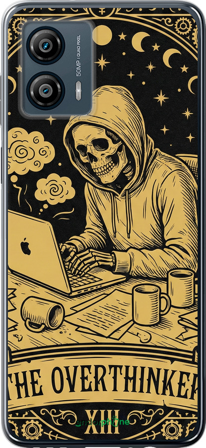 Силиконовый чехол The Overthinker для Motorola Moto G53 - 6774u-3047 изображение 