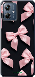 Силиконовый чехол Coquette Ribbons Dark Coquette для Motorola Moto G54 Power - 6767u-3897 изображение 