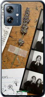 Силиконовый чехол Aesthetic Scrapbook Collage для Motorola Moto G64 - 6773u-4014 изображение 