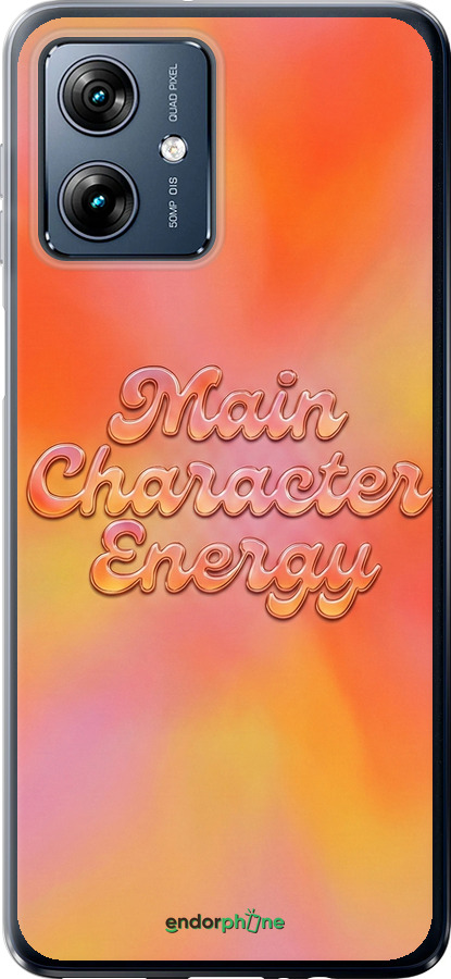 Силіконовий чехол Aura Gradient Main Character Energy Aesthetic Y2K для Motorola Moto G64 - 6783u-4014 изображение 