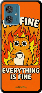 TPU чехол Funny Cat для Motorola Moto G54 - 6786b-3339 изображение 