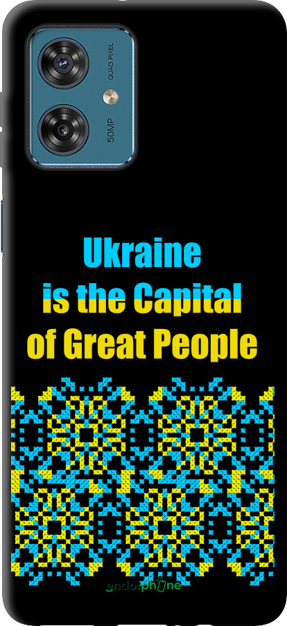 TPU чехол Ukraine  для Motorola Moto G54 - 5283b-3339 изображение 