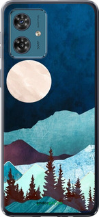 Силіконовий чехол Гірська ідилія нічний краєвид для Motorola Moto G54 - 6488u-3339 изображение 