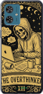 Силіконовий чехол The Overthinker для Motorola Moto G54 - 6774u-3339 изображение 