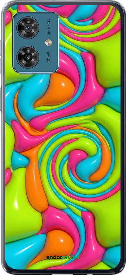 Силіконовий чехол Y2K Jelly Dream для Motorola Moto G54 - 6780u-3339 изображение 