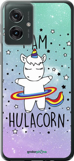 Силиконовый чехол I'm hulacorn для Motorola Moto G55 - 3976u-3843 изображение 