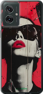 Силиконовый чехол XO Love v1 для Motorola Moto G55 - 6045u-3843 изображение 