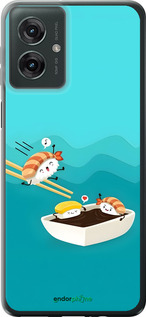 Силіконовий чехол Суші для Motorola Moto G55 - 6354u-3843 изображение 