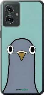 Силиконовый чехол Голубь для Motorola Moto G55 - 6388u-3843 изображение 