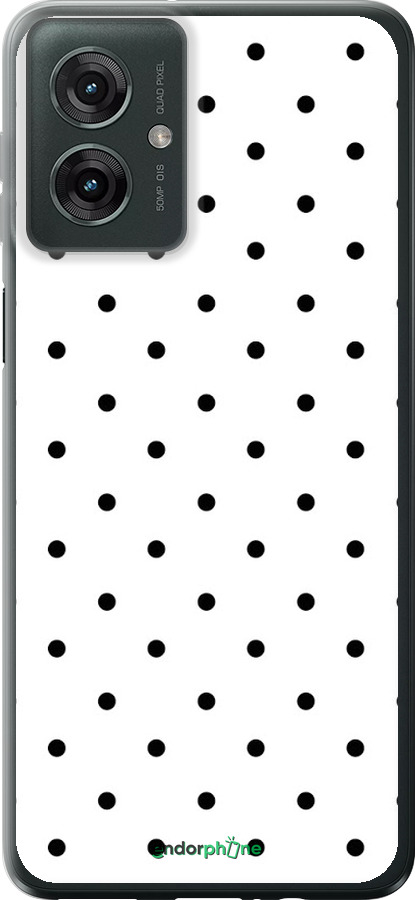 Силиконовый чехол Горох для Motorola Moto G55 - 4289u-3843 изображение 