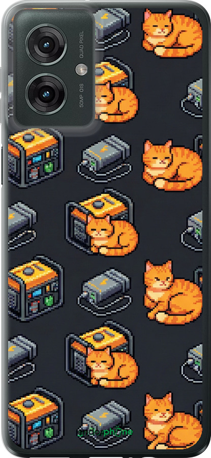 Силіконовий чехол Autonomous Zone для Motorola Moto G55 - 6771u-3843 изображение 