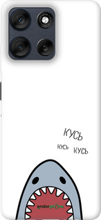 Силиконовый чехол Акула для Motorola Moto G56 - 4870u-4124 изображение 
