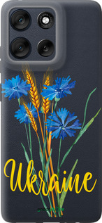 Силиконовый чехол Ukraine v2 для Motorola Moto G56 - 5445u-4124 изображение 