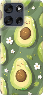 Силиконовый чехол Авокадо для Motorola Moto G56 - 6380u-4124 изображение 