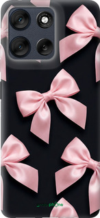 Силиконовый чехол Coquette Ribbons Dark Coquette для Motorola Moto G56 - 6767u-4124 изображение 