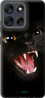 Силиконовый чехол Чёрная кошка для Motorola Moto G56 - 932u-4124 изображение 