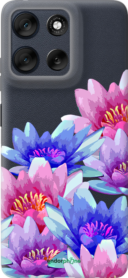 Силиконовый чехол Лотос для Motorola Moto G56 - 4862u-4124 изображение 
