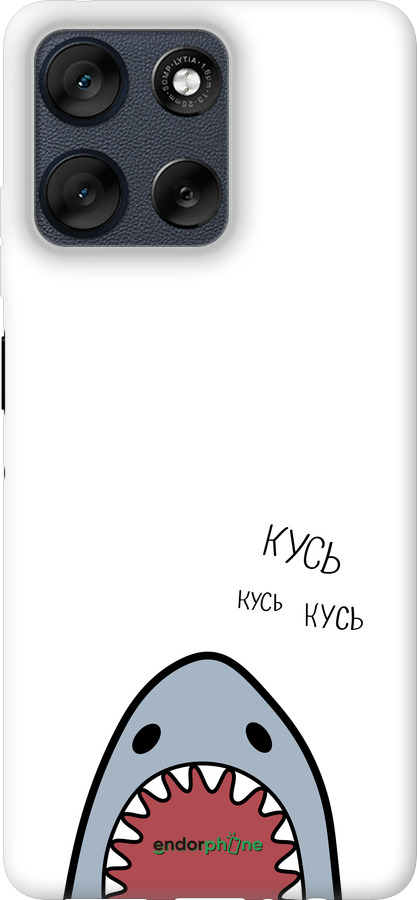 Силиконовый чехол Акула для Motorola Moto G56 - 4870u-4124 изображение 