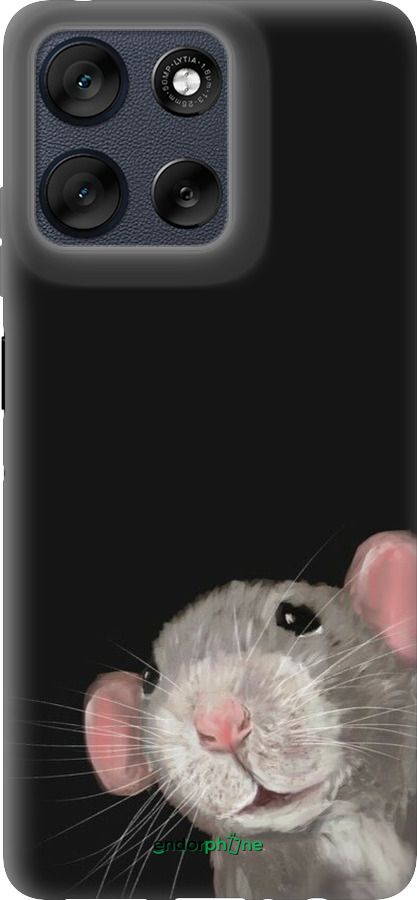 Силиконовый чехол The Peeking Rat для Motorola Moto G56 - 6442u-4124 изображение 