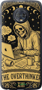 Силиконовый чехол The Overthinker для Motorola Moto G6 Plus - 6774u-976 изображение 