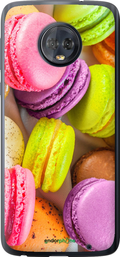

Silikoni cover "Makaroonit" for Motorola Moto G6 Plus, Keltainen