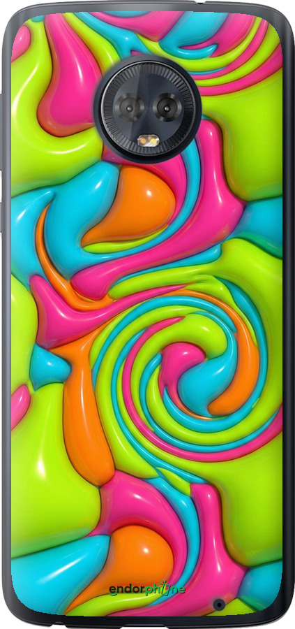 Силіконовий чехол Y2K Jelly Dream для Motorola Moto G6 Plus - 6780u-976 изображение 