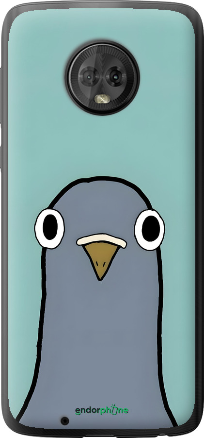 Силіконовий чехол Голубь для Motorola Moto G6 - 6388u-982 изображение 