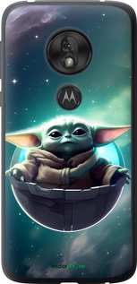 Силіконовий чехол Малышь йода для Motorola Moto G7 Play - 6294u-1656 изображение 
