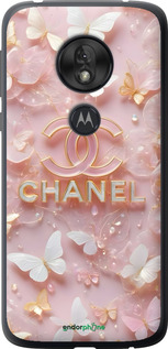 Силіконовий чехол Шанель для Motorola Moto G7 Play - 6366u-1656 изображение 