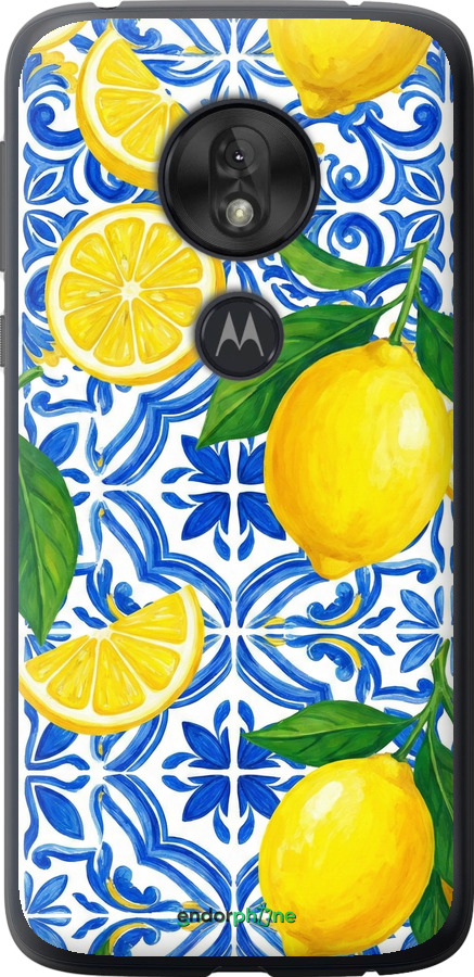 Силіконовий чехол Grocery Girl Italian Summer для Motorola Moto G7 Play - 6766u-1656 изображение 