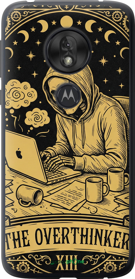 Силиконовый чехол The Overthinker для Motorola Moto G7 Play - 6774u-1656 изображение 