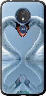 TPU чехол Лебеді для Motorola Moto G7 Power - 6007b-1657 изображение 