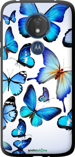 TPU чехол Бабочки для Motorola Moto G7 Power - 6023b-1657 изображение 