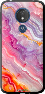 TPU чехол Мрамор 2 для Motorola Moto G7 Power - 6307b-1657 изображение 