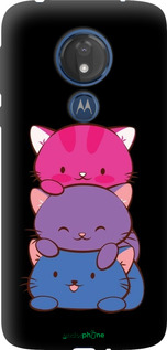 TPU чехол Милые кошки для Motorola Moto G7 Power - 6518b-1657 изображение 