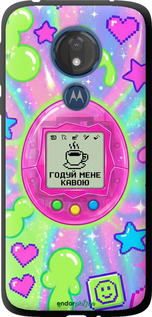 TPU чехол Y2K Aesthetic Retro Pet: Годуй мене кавою для Motorola Moto G7 Power - 6784b-1657 изображение 