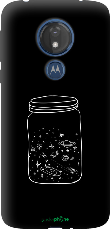 TPU чехол Космос в банке для Motorola Moto G7 Power - 4297b-1657 изображение 