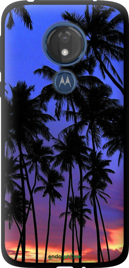TPU чехол Пальми для Motorola Moto G7 Power - 4324b-1657 изображение 