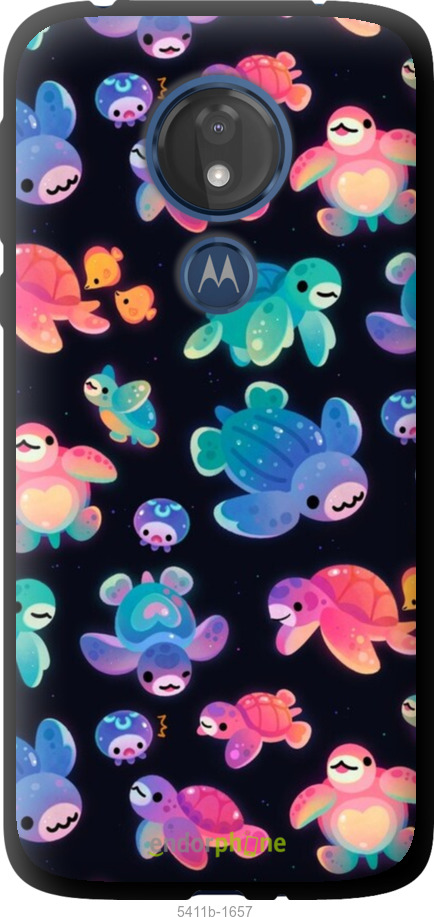 TPU чехол № 5411 для Motorola Moto G7 Power - 5411b-1657 изображение 