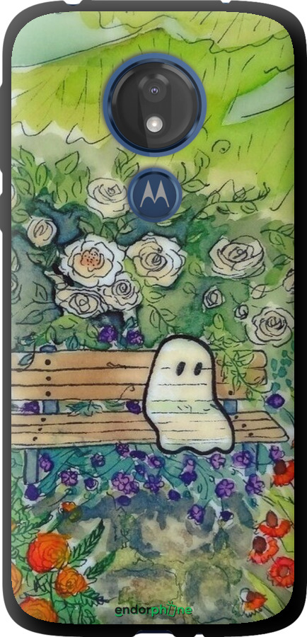 TPU чехол Призрак 3 для Motorola Moto G7 Power - 6248b-1657 изображение 