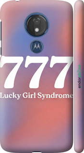 3D пластиковый матовый чехол 'Aesthetic Aura Gradient 777 Lucky Energy' для Motorola Moto G7 Power изображение 5