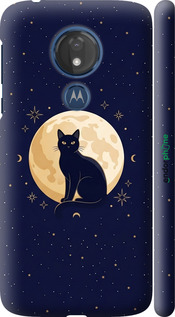 3D пластиковый матовый чехол 'Cute Cat Celestial/Witchy' для Motorola Moto G7 Power изображение 5