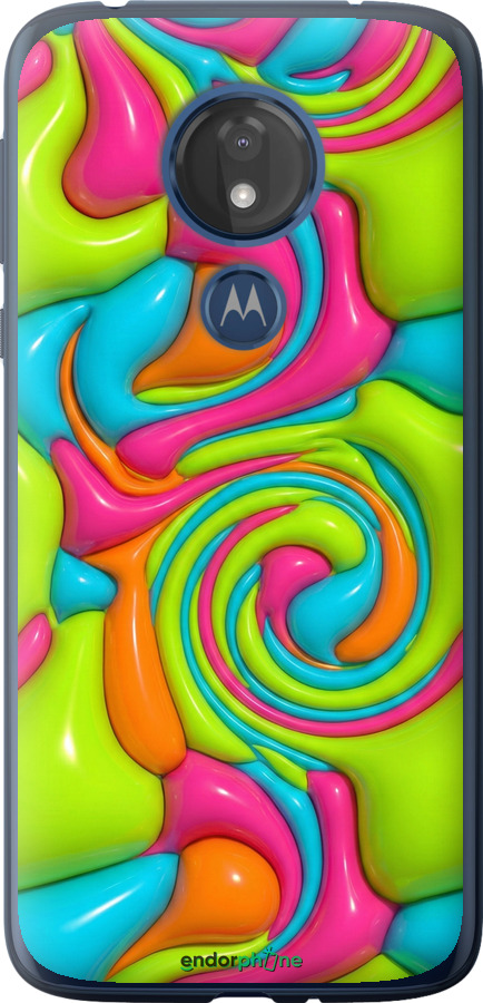 Силиконовый чехол Y2K Jelly Dream для Motorola Moto G7 Power - 6780u-1657 изображение 