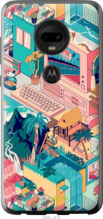 Силиконовый чехол № 5393 для Motorola Moto G7 - 5393u-1614 изображение 