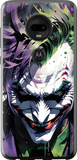Силіконовий чехол Джокер для Motorola Moto G7 - 6289u-1614 изображение 