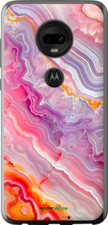 Силіконовий чехол Мрамор 2 для Motorola Moto G7 - 6307u-1614 изображение 