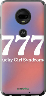 Силиконовый чехол 'Aesthetic Aura Gradient 777 Lucky Energy' для Motorola Moto G7 изображение 5