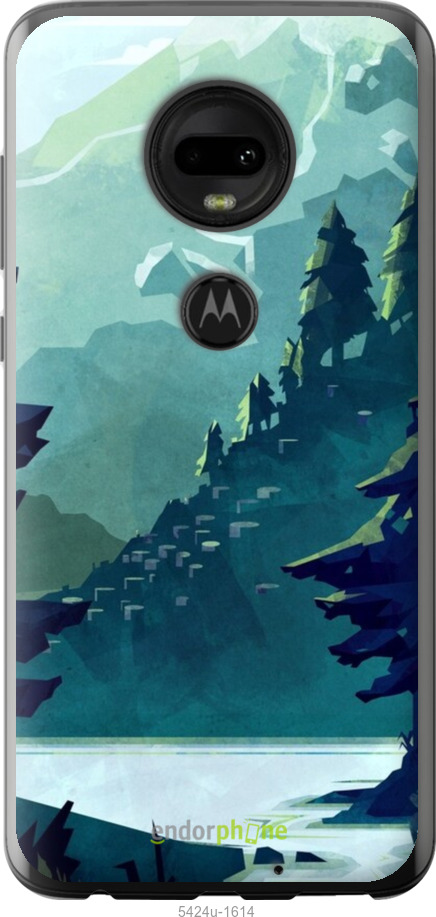Силиконовый чехол № 5424 для Motorola Moto G7 - 5424u-1614 изображение 